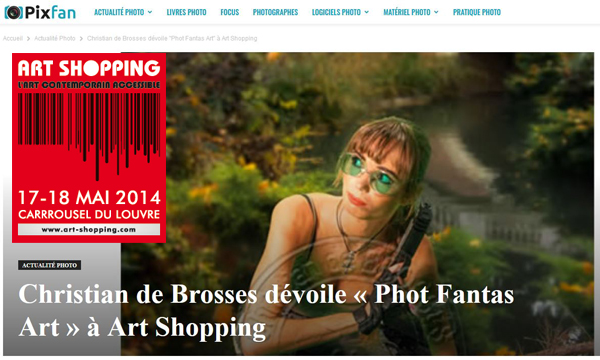 Affiche art shopping 2014